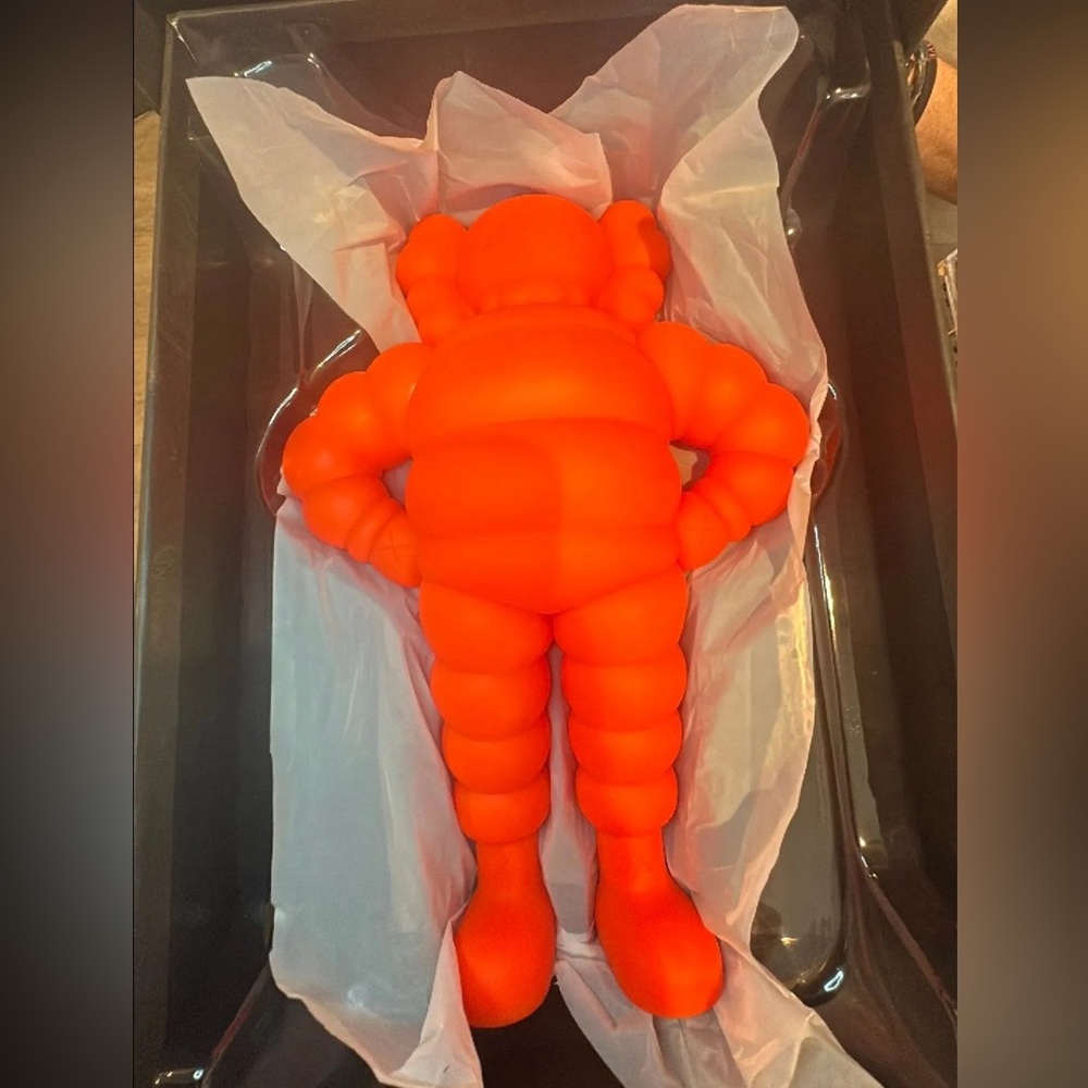 KAWS CHUM OPEN EDITION—Neon Orange - Picture 4 of 5
